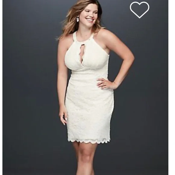 David's Bridal | Dresses | Davidbridal Halter Wedding Dress Short Ivory Color | Poshmark David's Bridal | Dresses | Davidbridal Halter Wedding Dress Short Ivory Color | Poshmark